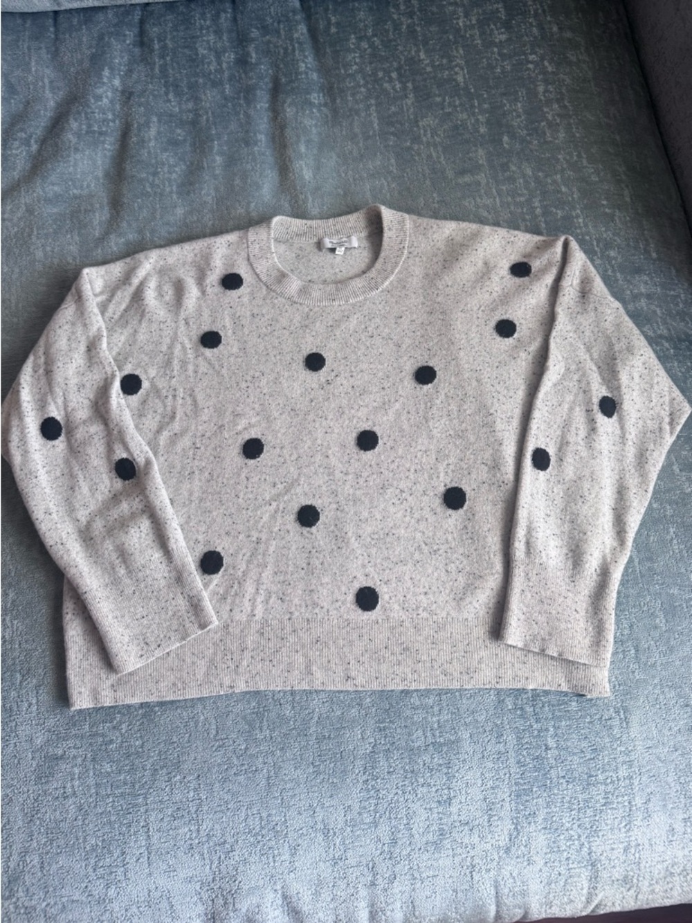 Madewell Gray Cashmere Sweater